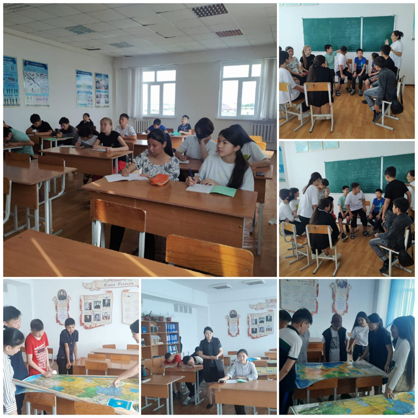 26.05.2022 жыл мектебімізде "Жазғы мектеп" жұмысы басталды.