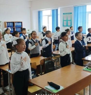 «Қыран елім – Қазақстаным!» акция шеңберінде Мемлекеттік Гимн орындалды