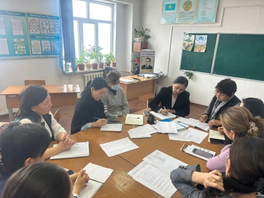 Lesson Study жүргізу бойынша екінші кәсіби сұхбат. 15.01.2024жыл.